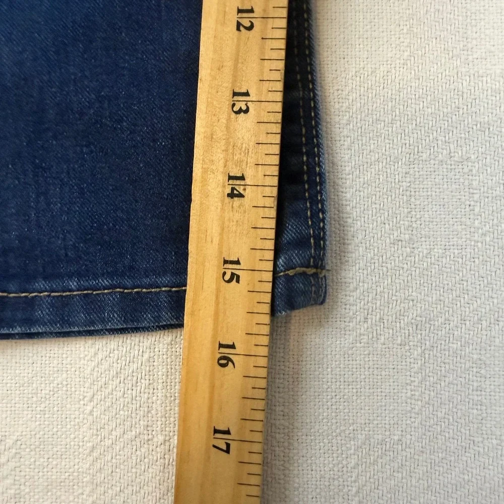 Old Navy Boys Dark Wash Straight Leg Jeans Elastic Waist Size 4T Blue Denim